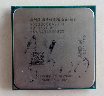 AMD A4-5300 Series МИКРОПРОЦЕССОР